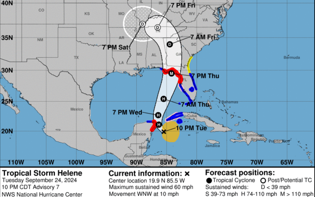 Helene: Rapid Intensification and What It Means for the Gulf Coast