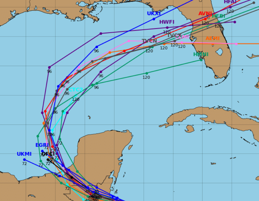 How Spaghetti Plots Help Track Hurricanes and Tropical Storms (Simplified Guide)