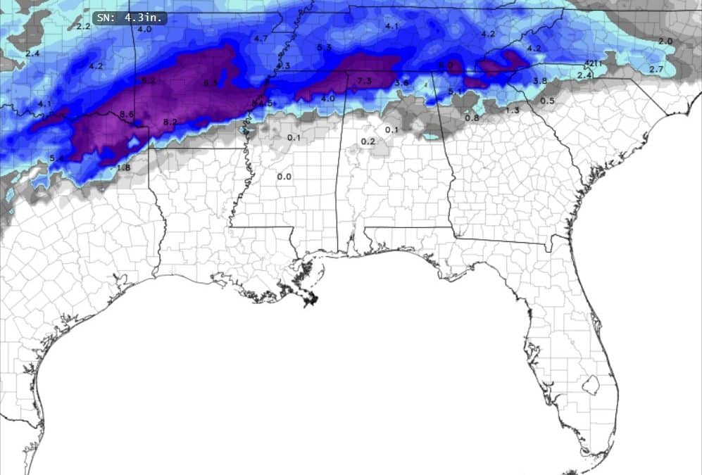 Southern Snowstorm