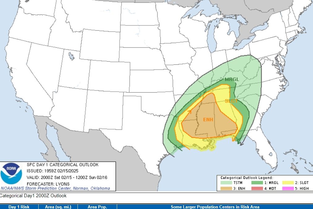 An Update on When and Where to Expect Storms Today. How Bad Could it Get?