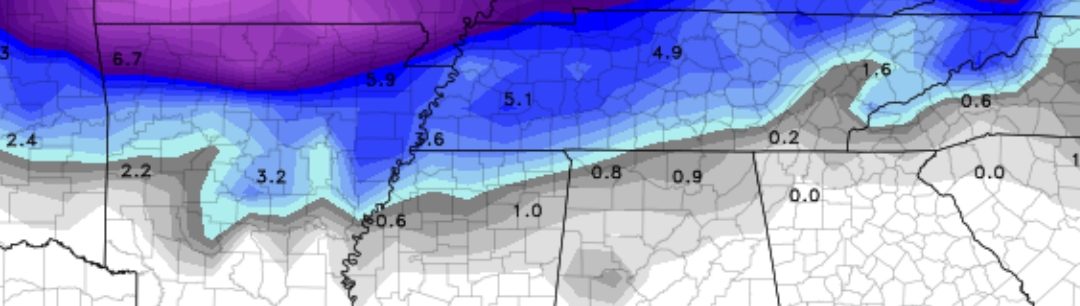 Significant Winter Storm is Moving Closer to the Mid-South