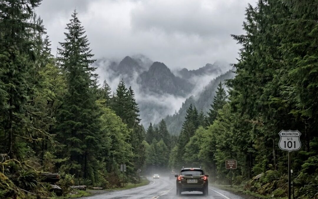 Forensic meteorology weather reconstruction on a rainy Washington mountain highway